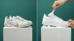Hoe witte sneakers schoonmaken zodat ze er weer als nieuw uitzien: 3 goedkope manieren die werken